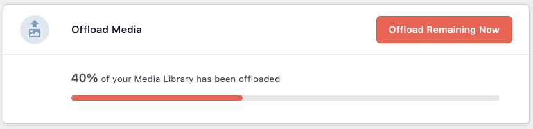 WP Offload Media Offload Remaining