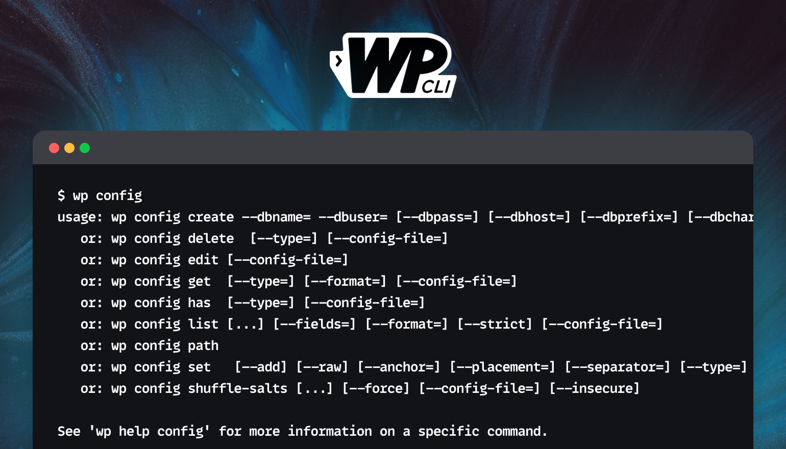 Our Guide to WP-CLI Command Structure