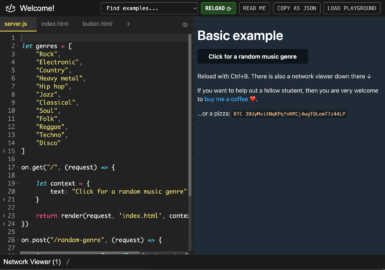 Creating UI Elements With HTMX